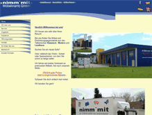 Tablet Screenshot of nimmmit-moebel.de